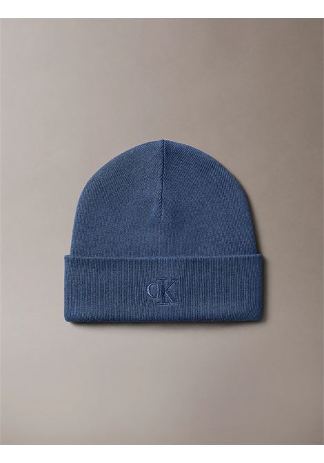 Berretto con signature logo CALVIN KLEIN | LV04D8020GCEC
